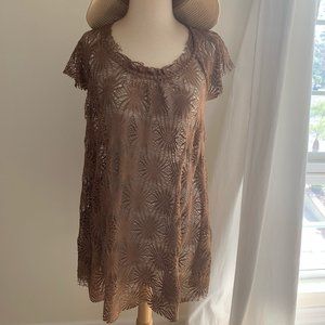 Altar'd State Lace Dress With Tie Back